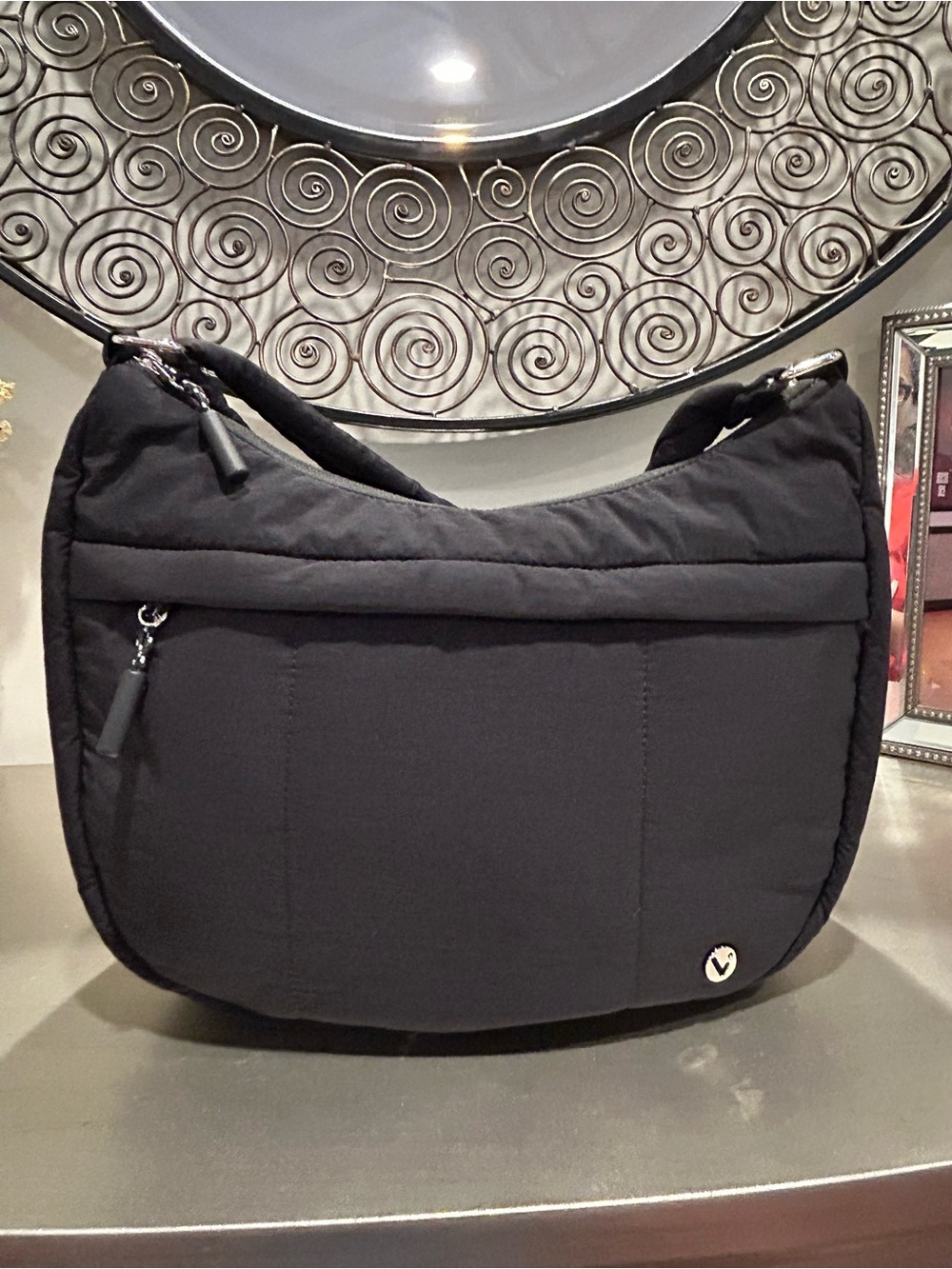 Classic Black Quilted Shoulder Bag - Versatile Everyday Carry